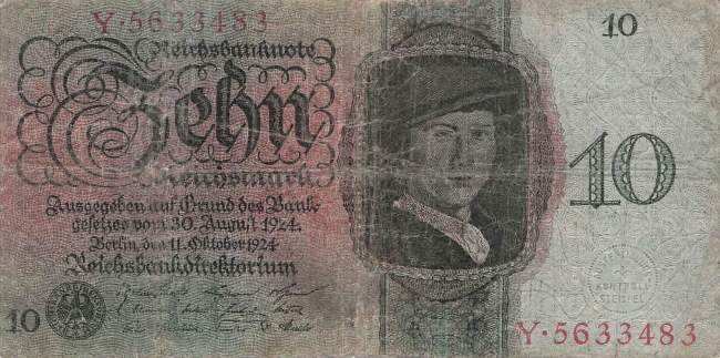 10 Mark 1924 ro.168a